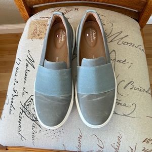 Clarks slip on sneaks